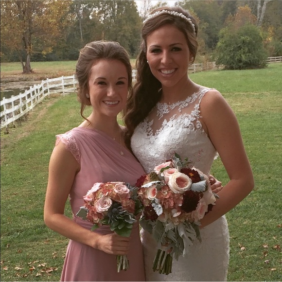 Azazie Dresses & Skirts - Azazie Dusty Rose Bridesmaid Dress